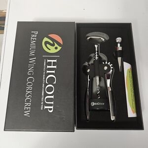 NWT! HiCoup Premium Wing Corkscrew Set!